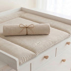 Cord Wickelauflage 75x75 o. 85x75cm | Wickelunterlage beige