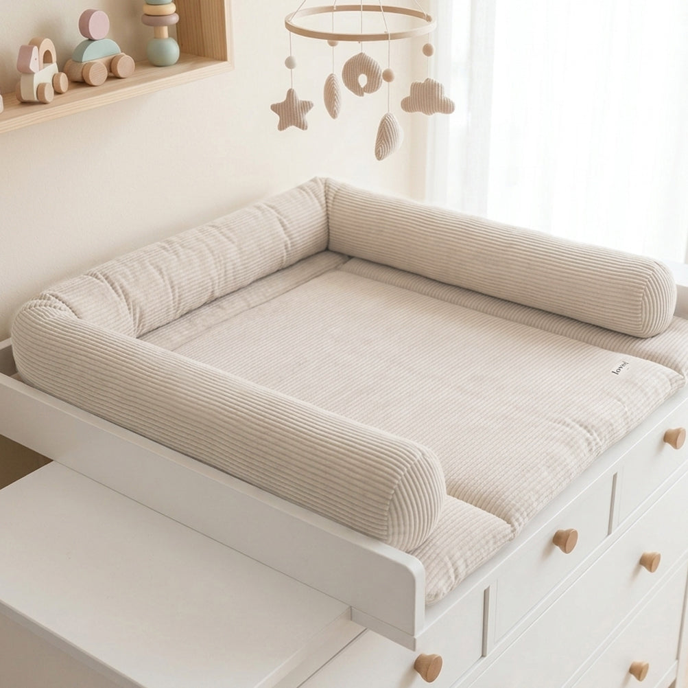 wickelauflage mit umrandung 75x75 oder 85x75 Wickelunterlage mit Wickelumrandung